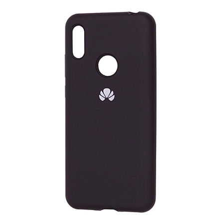 Накладка Silicone Case для Huawei P Smart 2019 (Черный)
