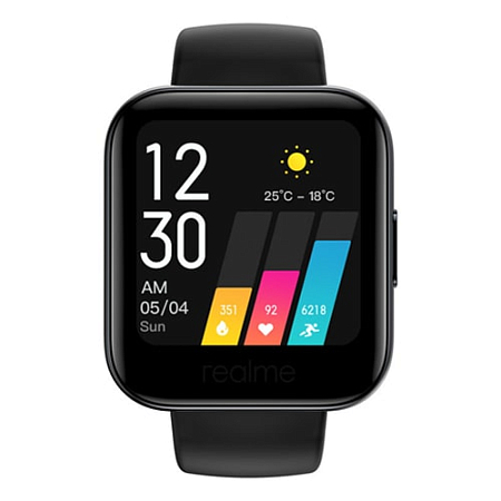 Смарт-часы Realme Watch RMA161 35мм 1.4 MIP Black