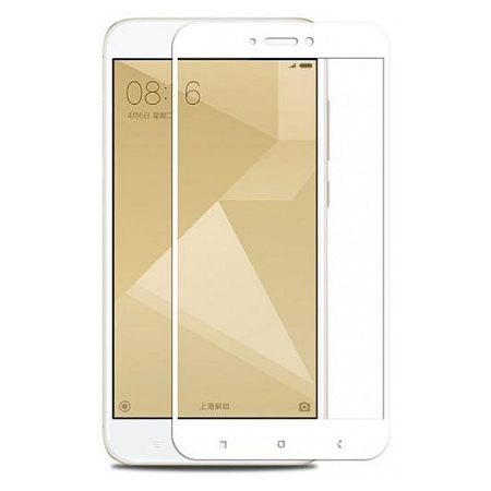 Защитное стекло Redmi 4X (White)