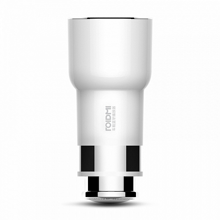 АЗУ Roidmi (+ FM Transmitter) 2USB White