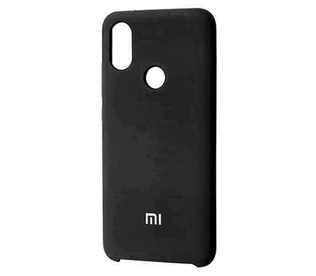 Накладка Silicone Case для Redmi 6 (Черный)