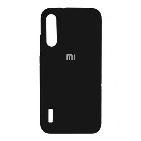 Накладка Silicone Case для Mi A3 Черный