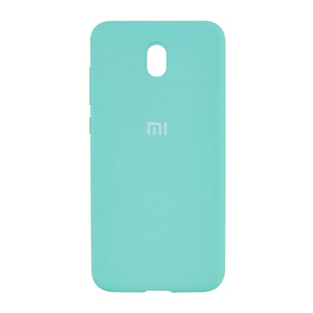 Накладка Silicone Case для Redmi 8A Бирюзовый
