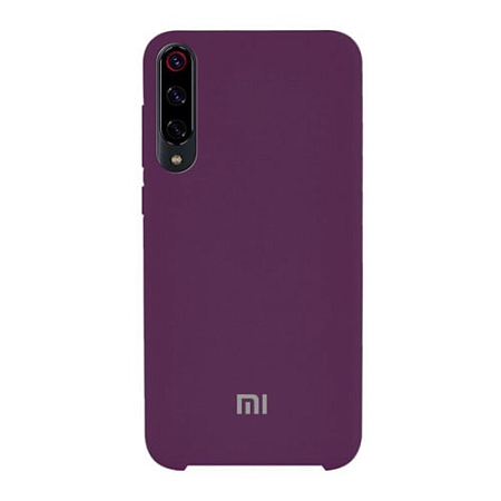 Накладка Silicone Case для Mi A3 Фиолетовый