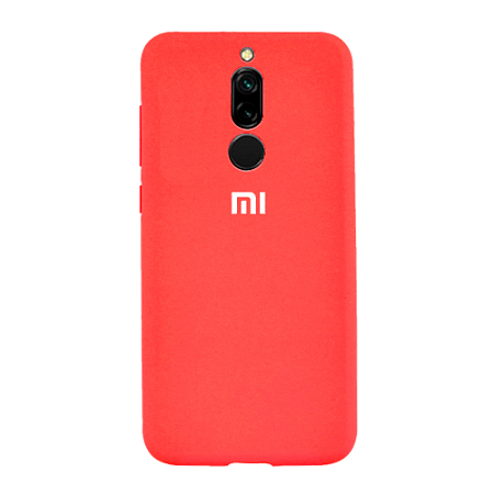 Накладка Silicone Case для Redmi 8 (Красный)