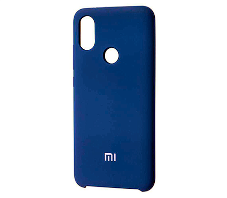 Накладка Silicone Case для Mi 6X/A2 (Синий)