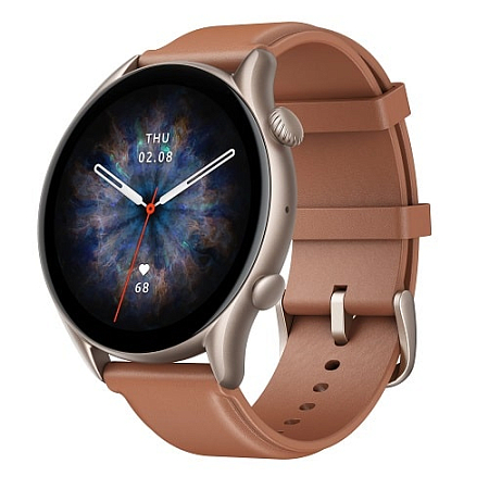Умные часы Amazfit GTR 3 Pro 46mm Brown Leather (A2040)