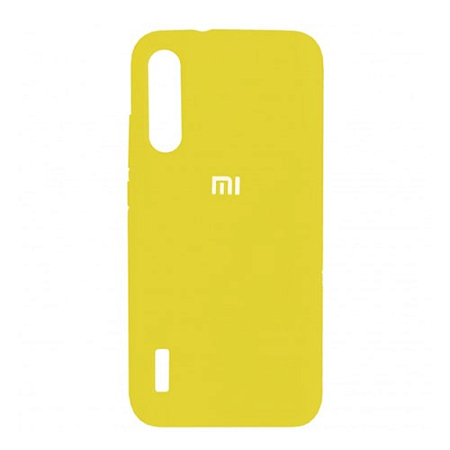 Накладка Silicone Case для Mi A3 Желтый