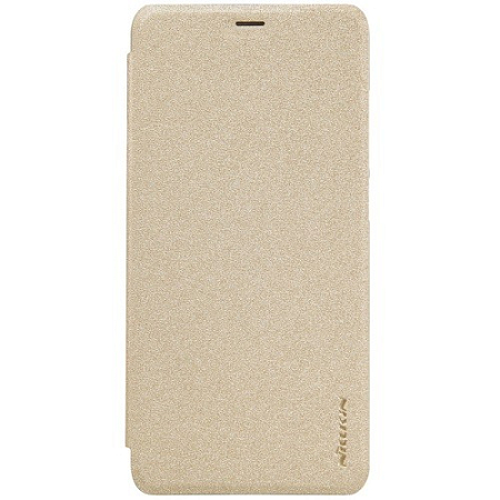 Книжка Nillkin Sparkle Leather Case Mi 9/Mi 9 Explorer Gold