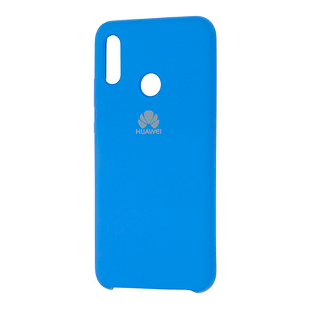 Накладка Silicone Case для Honor 8C (Светло-синий)