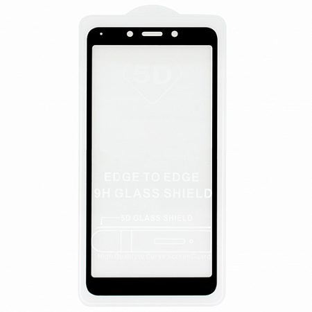 Защитное стекло BoraSCO Full Cover+Full Glue для Mi 9 Черная рамка