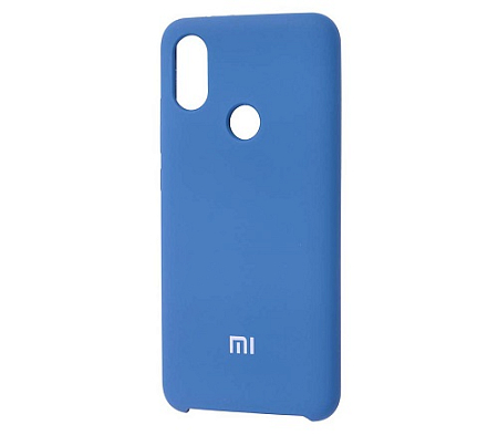 Накладка Silicone Case для Redmi 7 (Светло-синий)