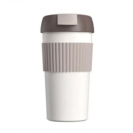 Термокружка Kiss Kiss Fish Rainbow 490ml Grey White