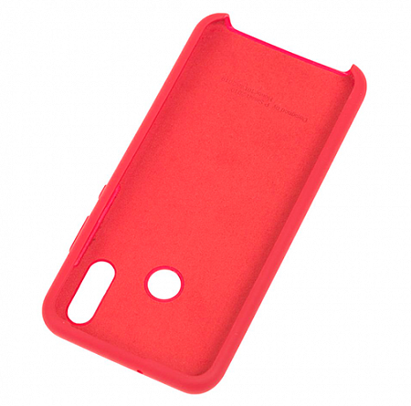 Накладка Silicone Case для Huawei Y6 2019 (Красный)