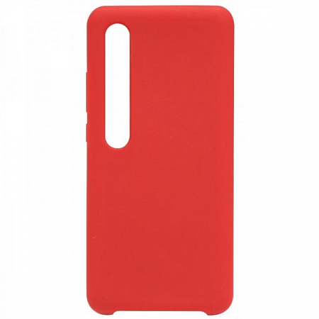Накладка Silicone Case для Mi 10  (Красный)
