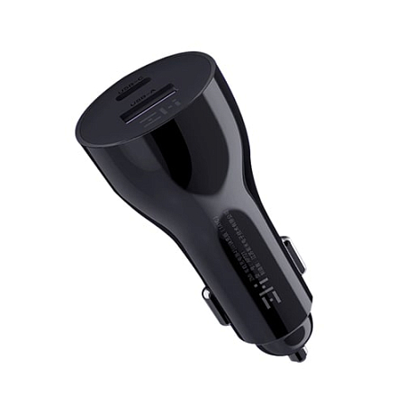 АЗУ ZMI Metal Car Charger 45W Dual Port USB/Type-C