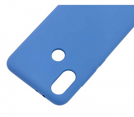 Накладка Silicone Case для Mi 9 (Светло-синий)