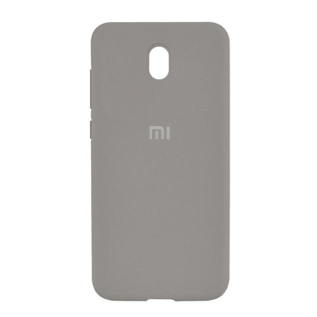 Накладка Silicone Case для Redmi 8A Серый